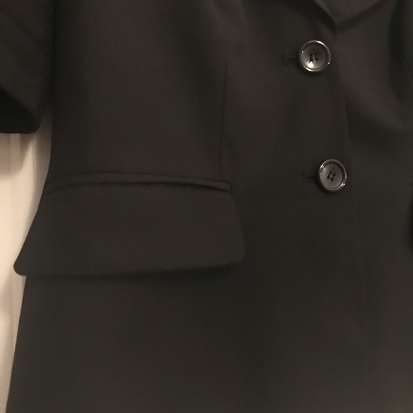The Limited Black Short Sleeve Blazer-M - Picture 3 of 8